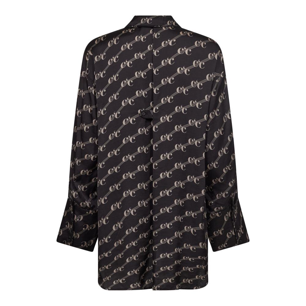 LogoCC Oversize Shirt - Black - Co’couture - London Bazar