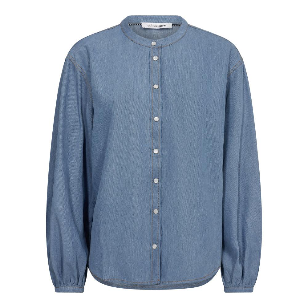 TitusCC Denim Shirt - Denim Blue - Co’couture - London Bazar