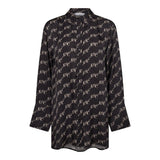 LogoCC Oversize Shirt - Black - Co’couture - London Bazar