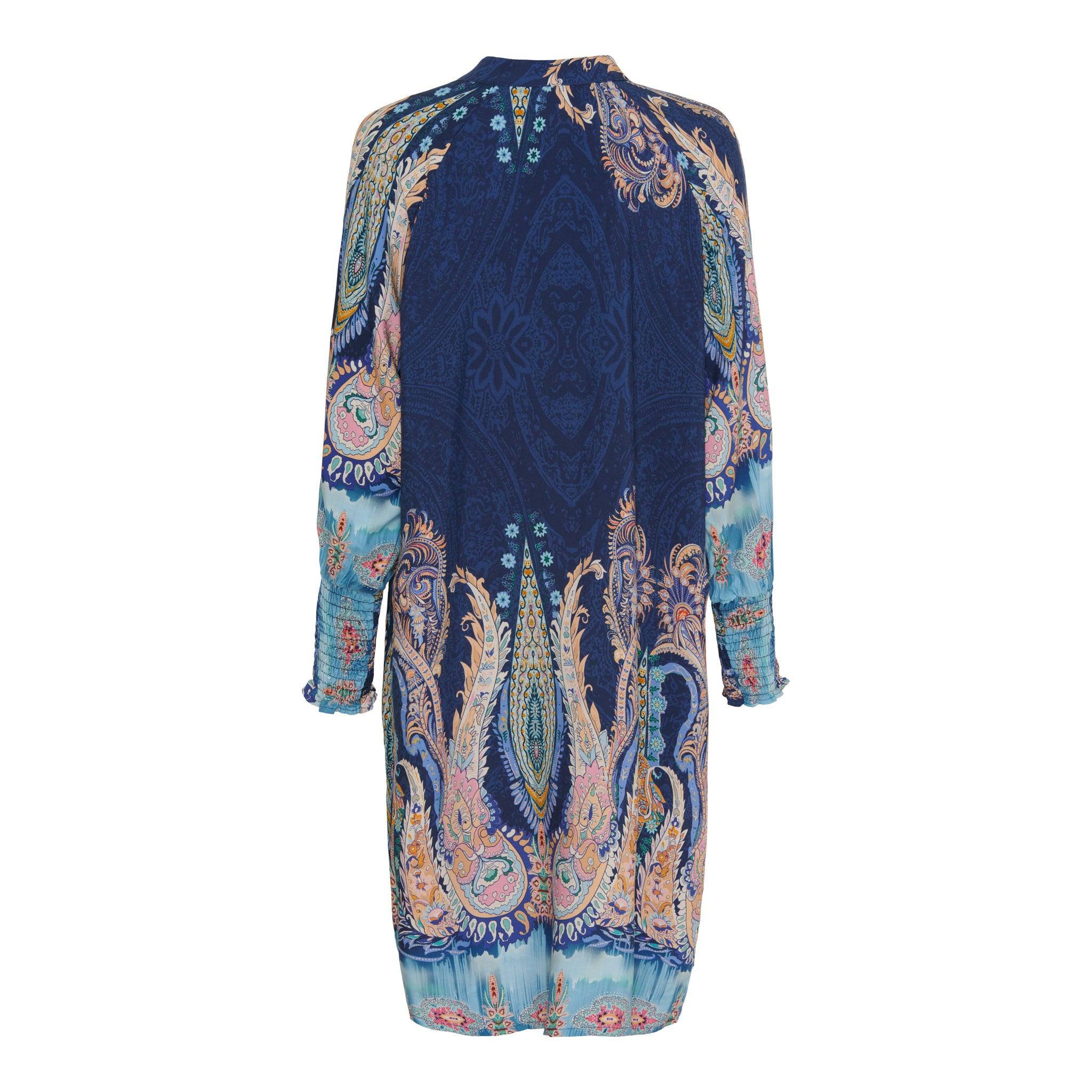 MdcEva Dress - Blue - London Bazar